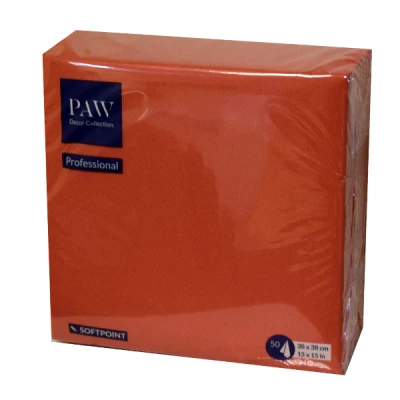 Serwetki papierowe PAW Softpoint Unicolor 38 x 38 cm