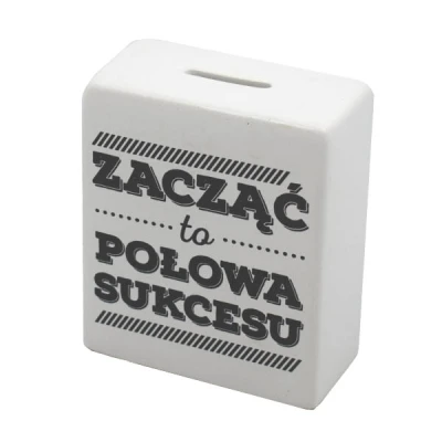 BG-SKARBONKA KOSTKA *ZACZĄĆ*