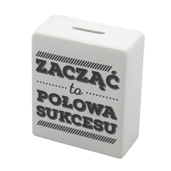 BG-SKARBONKA KOSTKA *ZACZĄĆ*