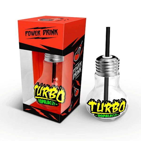 BG-SZKLANKA ŻARÓWKA 400ML *TURBO DOPALACZ*