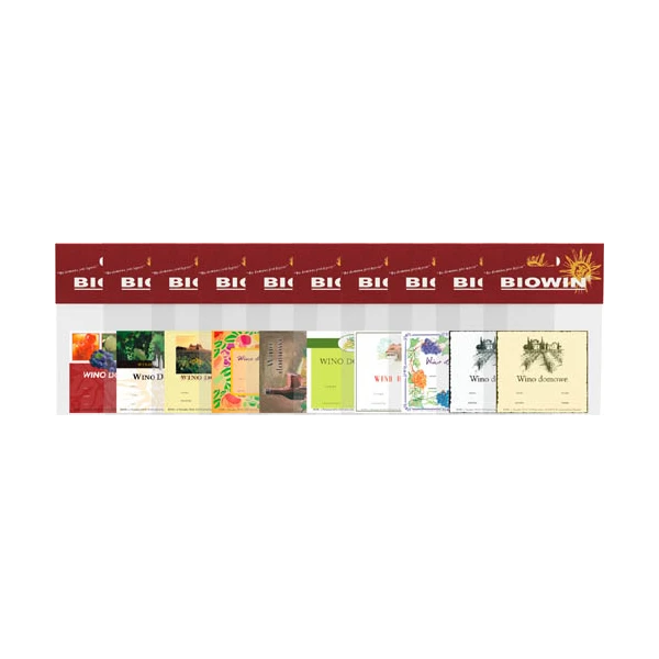 BIOWIN- ETYKIETA SAMOPRZYLEPNA A'20 WINO 93*84MM 660022