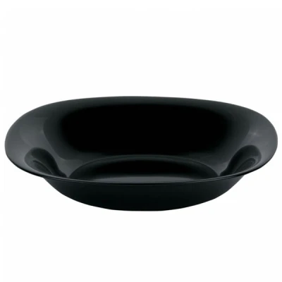 DAJ-TALERZ GŁĘBOKI 21CM CZARNY NOIR CARINE 06491