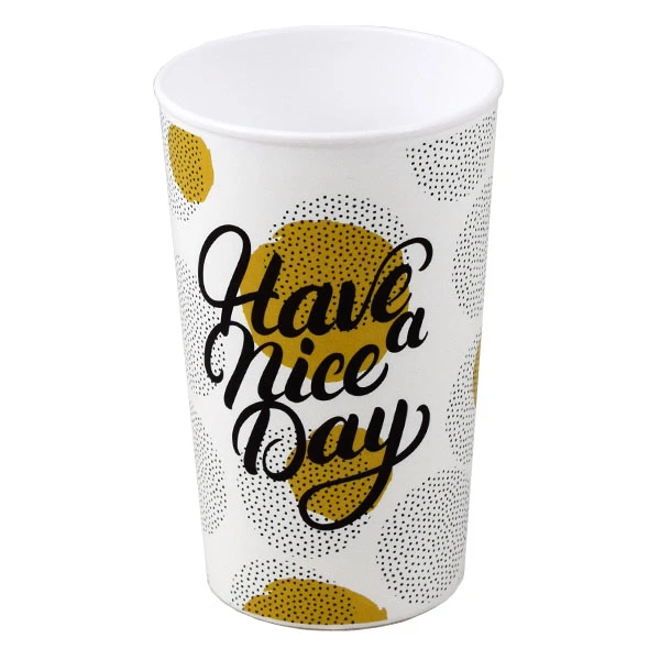 Kubek plastikowy BRANQ Have a nice day 250 ml