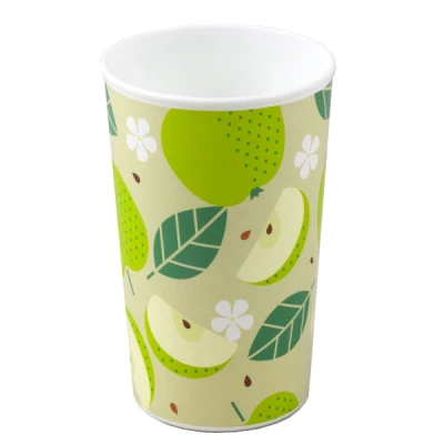 Kubek plastikowy BRANQ Jabłka 250 ml