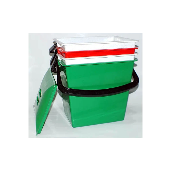 PLASPOL-WIADRO PROSTOKATNE 10L Z/P