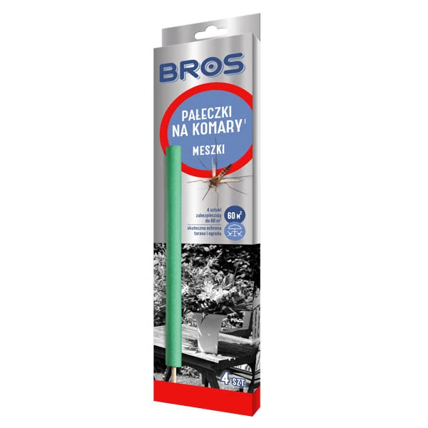 BROS-PAŁECZKI NA KOMARY 4SZT