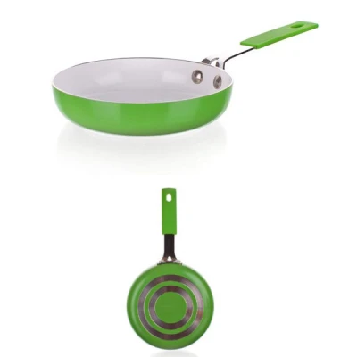 CZ-PATELNIA 14CM ALU CERAMIC *VERDE/GREEN*