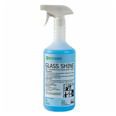 ES-PŁYN Z AKOHOLEM DO MYCIA SZYB I LUSTER *GLASS SHINE* 1L
