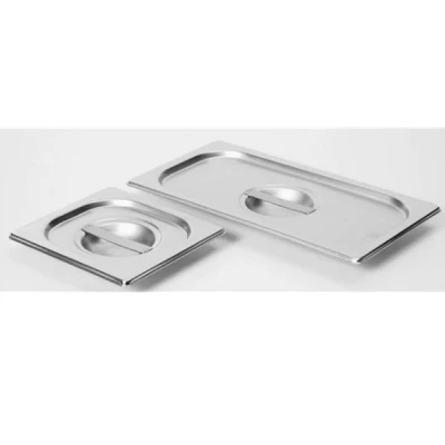 Pokrywka stalowa Hendi Kitchen Line GN 1/4 26,5 x 16,2 cm