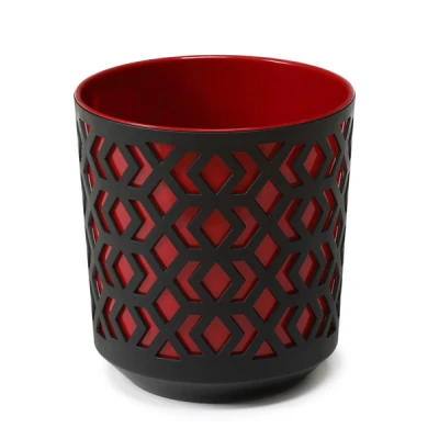 LAM-DONICZKA *AZTEK* 19CM CZARNY/CZERWONY