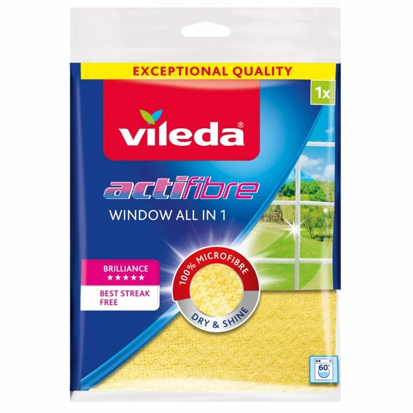 ŚCIERECZKA VILEDA UNIWERSALNA MIKROFIBRA DO MYCIA SZYB KUCHNI ŁAZIENKI