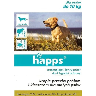 Preparat przeciw pchłom i kleszczom BROS HAPPS Herbal 0,004 l