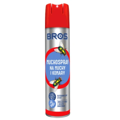 Preparat owadobójczy Bros Muchospray 400 ml