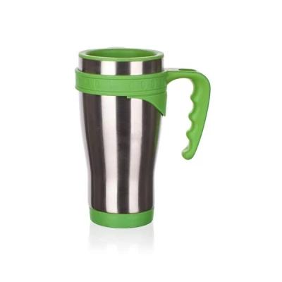 CZ-KUBEK TERMO NIERDZEWNY AKCENT 430ML ZIELONY