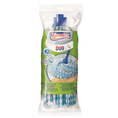 WKŁAD ZAPAS DO MOPA Z MIKROFIBRY SPONTEX DUO MICROFIBRA