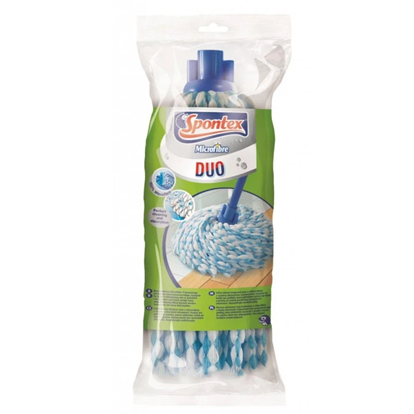 WKŁAD ZAPAS DO MOPA Z MIKROFIBRY SPONTEX DUO MICROFIBRA