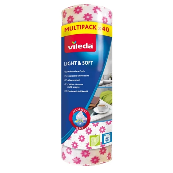 VIL-ŚCIERECZKA UNI LIGHT SOFT ROLKA '40 159516