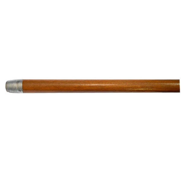 Kij drewniany Florentyna 120 cm lakierowany z gwintem metalowym