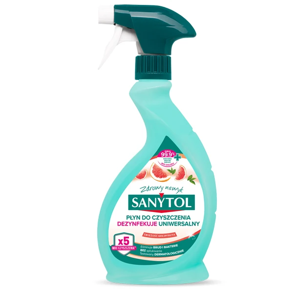 Środek czyszczący Sanytol Uniwersalny spray grapefruit 500 ml