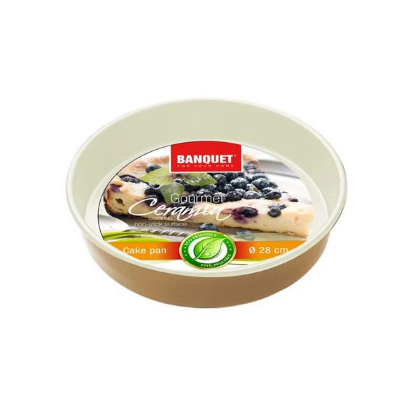 CZ-FORMA NA TORT 28CM CERAMICZNA