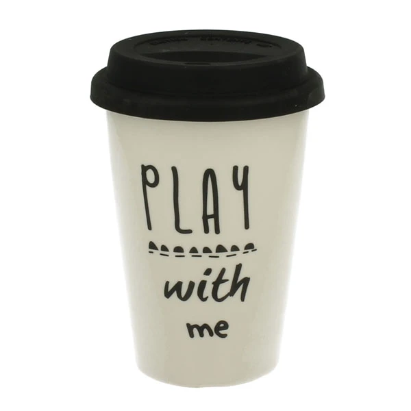 DUO-KUBEK Z SILIKONOWĄ POKRYWKĄ *PLAY*