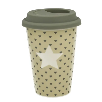 DUO-KUBEK Z SILIKONOWĄ POKRYWKĄ *STAR*