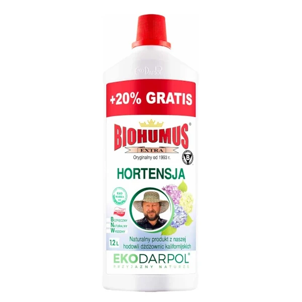 Nawóz Ekodarpol Biohumus Extra Hortensja 1,2 l