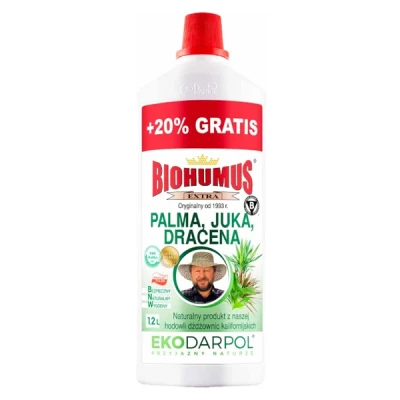 Nawóz Biohumus Extra Palma Juka Dracena 1 l