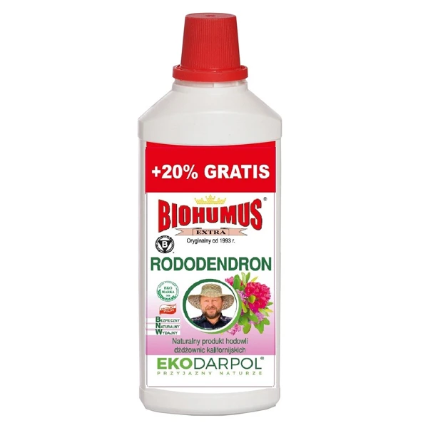 Nawóz organiczny Biohumus Extra Rododendron 1 l