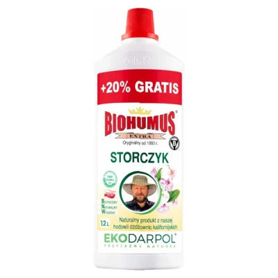 Nawóz do storczyków Ekodarpol Biohumus Extra 1,2 l