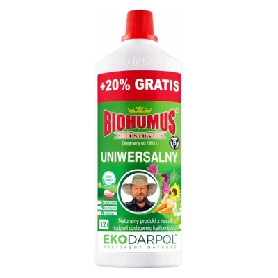 Nawóz organiczny Ekodarpol Biohumus Extra Uniwersalny 1,2 l