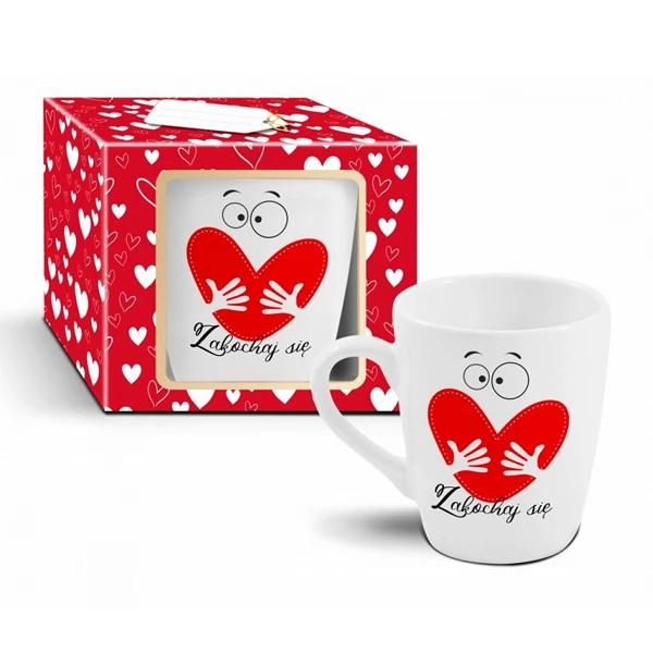 Kubek porcelanowy BGtech Baryłka 300 ml