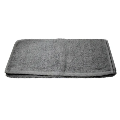 Ręcznik frotte szary 50 × 100 cm