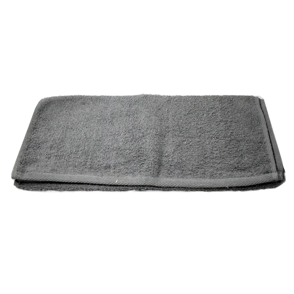 Ręcznik frotte szary 50 × 100 cm