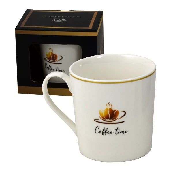 Kubek porcelanowy DUO Coffee Time 0,36 l