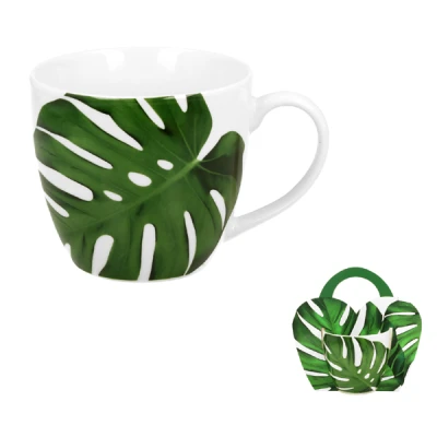 DUO-KUBEK 460ML *MONSTERA*
