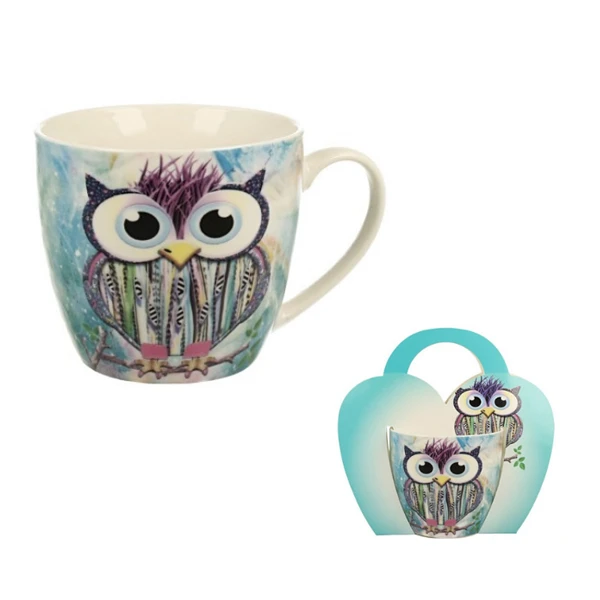 DUO-KUBEK 460ML *SOWA FUNKY*
