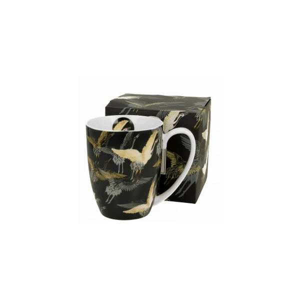 Kubek porcelanowy Duo Art Gallery Żurawie Nocą 380 ml