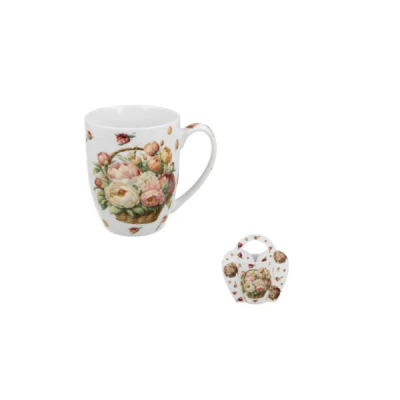 DUO-KUBEK W KOSZYCZKU 350ML *PIWONIE*