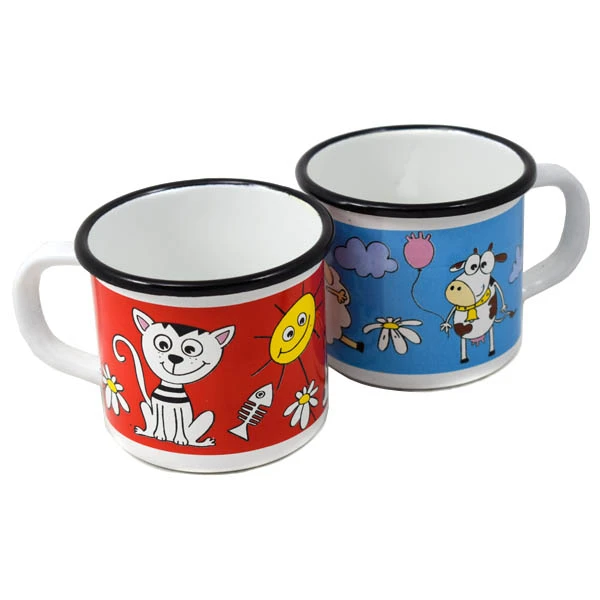 Kubek emaliowany ELO-POL Kids Mix 10 cm