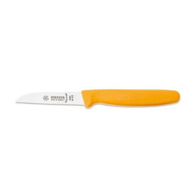 GIE-NÓŻ DO JARZYN GŁADKI 8CM *ŻÓŁTY* 8305