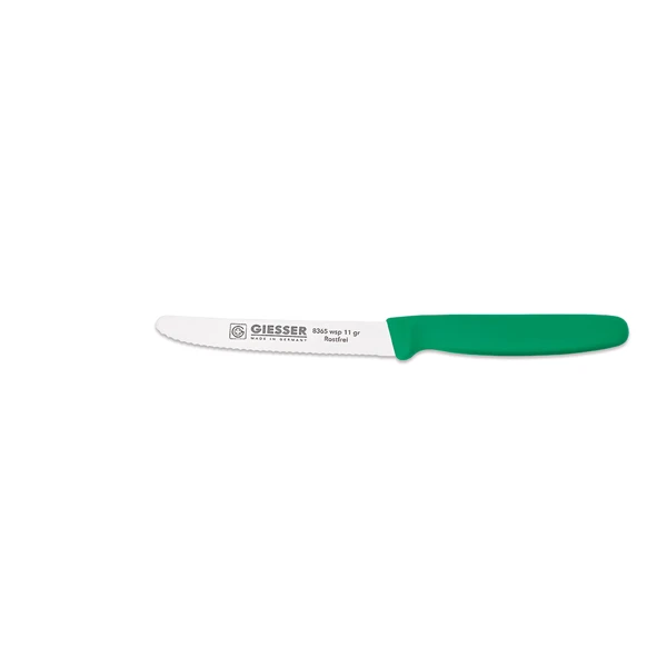 Nóż uniwersalny Giesser 11 cm zielony