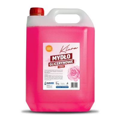 Mydło glicerynowe Klara różane 5 l