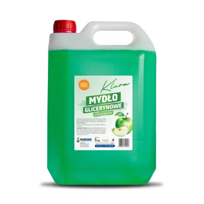 Mydło w płynie Klara Zielone Jabłko 5 l