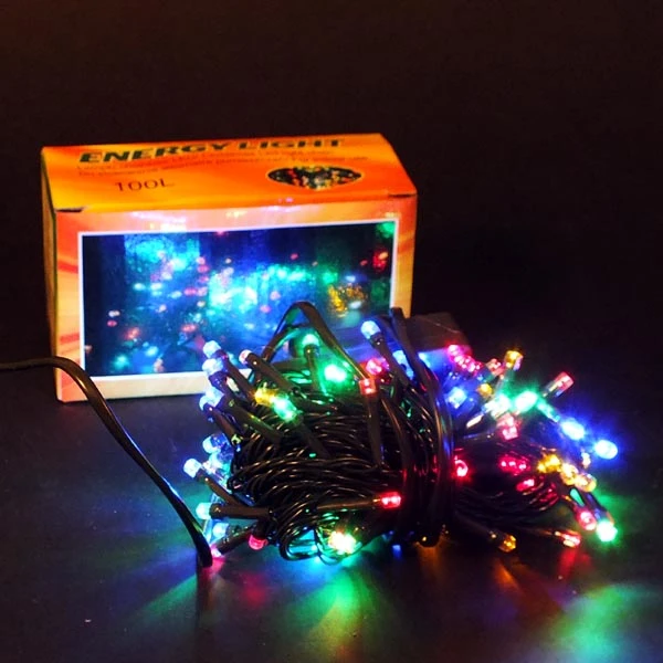 LAMPKI CHOINKOWE 100 LED MULTIKOLOR 10M TLXL100L10MN