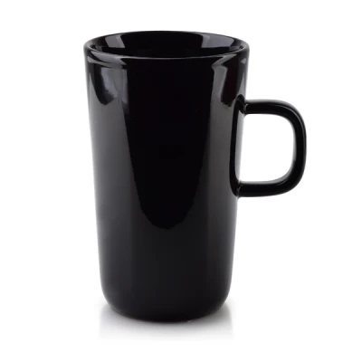 Kubek porcelanowy Affek Design Nadine Black 550 ml