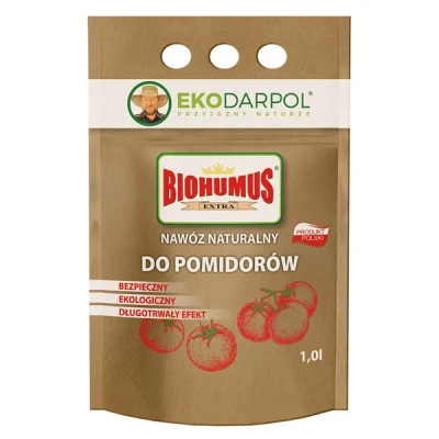 Nawóz organiczny Biohumus Extra do pomidorów 1 l