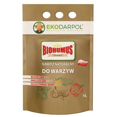 Nawóz organiczny Ekodarpol Biohumus Extra do warzyw 1 l