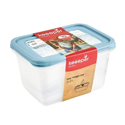 OKT-KPL. 2  POJEMNIKÓW PROSTOKĄTNYCH 2L POLAR/MAGIC ICE 30692