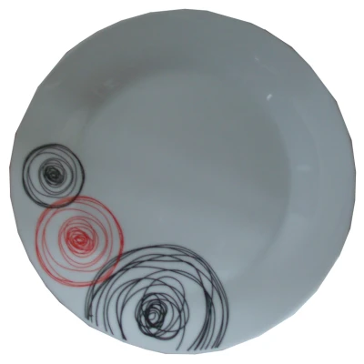 SZ-KPL. TALERZY DESER 19CM J499
